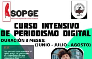 Jadenger Class y ASOPGE lanzan en Bata un curso intensivo en periodismo digital