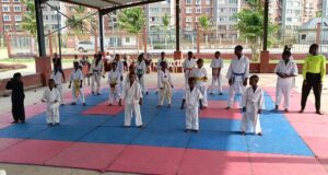 Arranca en Bata el Campeonato Infantil Alevines de Karate