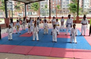 Arranca en Bata el Campeonato Infantil Alevines de Karate