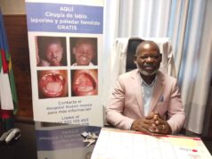 El doctor Santiago Angüe Masoko, cirujano del Hospital INSESO: “Queremos llegar a todos los niños del país con labio leporino”