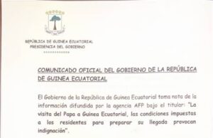 El Gobierno desmiente las informaciones difundidas por la agencia ‘AFP’ sobre la visita del Papa León XIV al país