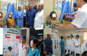 Luz tras la cirugía: pacientes vuelven a ver en Malabo