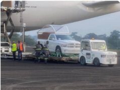 Avanza la logística: el papamóvil del Papa León XIV ya está en Camerún