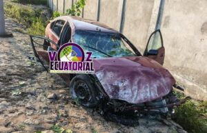 Última hora: trágico accidente de tráfico en Mongomo cobra la vida de un hombre