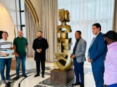 Cultura incorpora al Sofitel Presidencial la escultura “Elat Moyong” como símbolo nacional