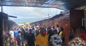 Incendio en el Mercado Central de Malabo destruye varias casetas y deja cuantiosas pérdidas