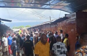 Incendio en el Mercado Central de Malabo destruye varias casetas y deja cuantiosas pérdidas