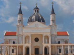 Clausura del triduo sacerdotal en la basílica de Mongomo en preparación a la llegada del Papa León XIV