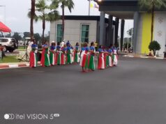 Malabo se vuelca desde primera hora en la espera del Papa León XIV