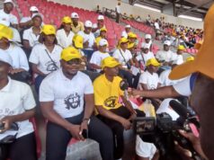 El movimiento juvenil eclesial de oración y formación Cristo Rey acompaña con fervor la visita del Papa en Guinea Ecuatorial