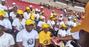 El movimiento juvenil eclesial de oración y formación Cristo Rey acompaña con fervor la visita del Papa en Guinea Ecuatorial