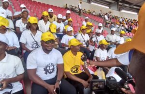 El movimiento juvenil eclesial de oración y formación Cristo Rey acompaña con fervor la visita del Papa en Guinea Ecuatorial