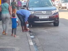 El uso de las aceras como lugar de aseos agrava la insalubridad en Bata