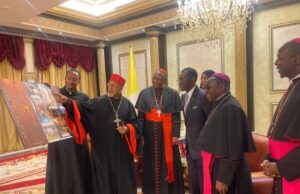 Obiang se reúne con líderes religiosos antes de la llegada del Papa