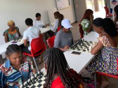 20 jugadoras protagonizan un vibrante torneo de ajedrez en Djibloho
