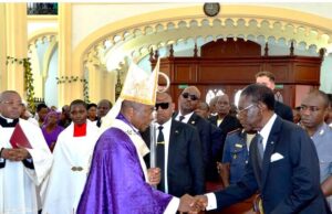 Multitudinario homenaje al Padre Fortunato Nsue Esono en la Catedral de Malabo