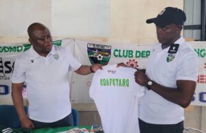 Dvo. Mongomo presenta a Edafetano Princely Paul como nuevo entrenador