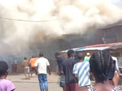 Un feroz incendio arrasa la recién inaugurada discoteca Wakanda II en Luba