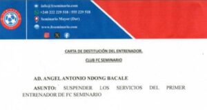 La directiva del equipo Seminario FC fulmina sin precedentes a su entrenador
