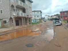 Barrio Florida de Bata: Difícil acceso de Vehículos por un puente en deterioro