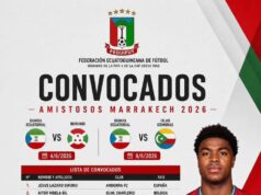 Juan Michá Obiang convoca a 23 jugadores para los amistosos de junio en Marruecos