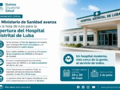 Luba se acerca a estrenar su nuevo hospital distrital