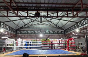 El cuadrilátero del Dragón Boxing Club de Bata vuelve a brillar tras un largo proceso de rehabilitación