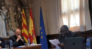 El padre Simón Asumu Abeso defiende una tesis sobre el sufrimiento humano desde la antropología cristiana