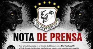 The Panthers estalla contra el arbitraje tras perder la final de la Copa