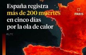 España registra más de 200 muertes en cinco días por la intensa ola de calor
