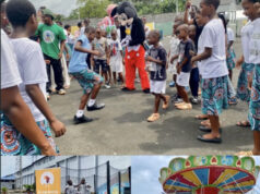 Sonrisas y diversión para los niños del orfanato de Malabo en el Día Internacional de la Infancia