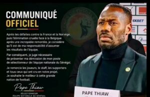 Pape Thiaw presenta su dimisión como seleccionador de Senegal tras la eliminación del equipo