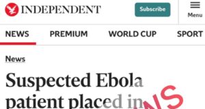 Sanidad niega que exista un caso de Ébola en Guinea Ecuatorial y desmiente una publicación de la prensa británica