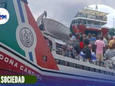 Centenares de estudiantes pierden el primer viaje del barco Viteoca en la ruta Malabo-Bata