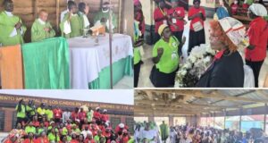 Sesenta y cuatro fieles de la Diócesis de Oyem estrechan lazos con Guinea Ecuatorial en una peregrinación pastoral