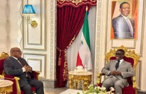 El Vicepresidente recibe al nuevo representante de la ONU para África Central