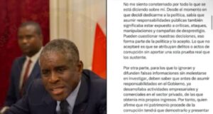 El Vicepresidente anuncia acciones judiciales contra las calumnias e injurias difundidas contra su persona