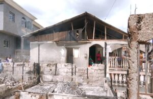 Bata: Un incendio arrasa varias viviendas en Nkoantoma y deja a varias familias sin hogar