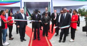 Obiang Nguema Mbasogo inaugura en Bata la autovía Bata-Mongomo y dos nuevas infraestructuras viales