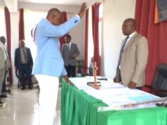 José Luis Engonga Sima Mile toma posesión como alcalde de Niefang y jura su cargo