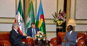 obiang nguema mbasogo recibe la invitación para la cumbre áfrica-rusia del 28 y 29 de octubre en moscú