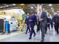 Nguema obiang mangue visita las instalaciones de lockheed martin en estados unidos