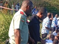 Protección Civil busca a un joven desaparecido en el río Kie, en Ebibeyin