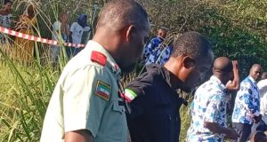 Protección Civil busca a un joven desaparecido en el río Kie, en Ebibeyin