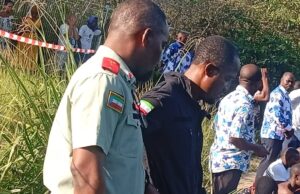 Protección Civil busca a un joven desaparecido en el río Kie, en Ebibeyin