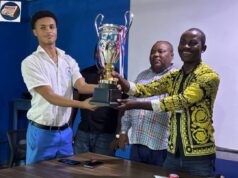 FEGUIDE entrega la copa regional sub-15 al Colegio Bisila Nkolombong de Bata